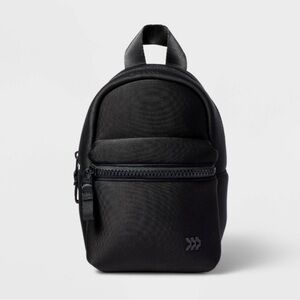 All In Motion Black Mini Backpack New